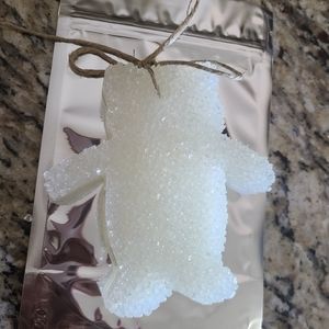 White Bear Freshie 5 in- Honey Almond Scent